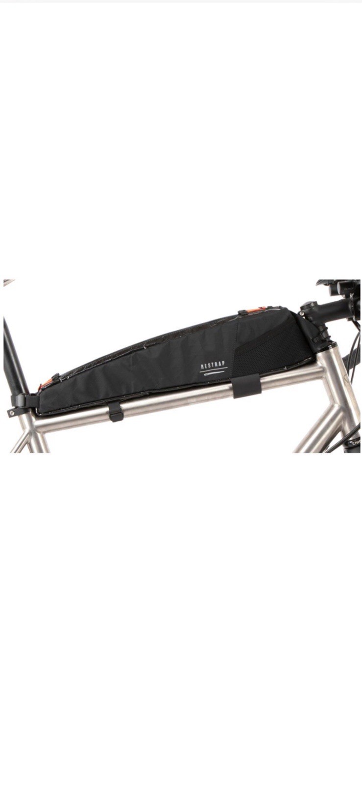RESTRAP RACE TOP TUBE BAG 2-LITRES BLACK