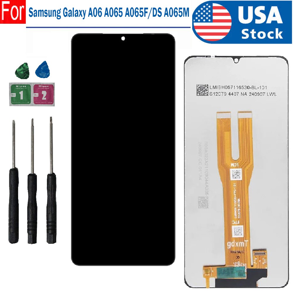 Replacement For Samsung Galaxy A06 SM-A065F SM-A065M/DS LCD Display Touch Screen
