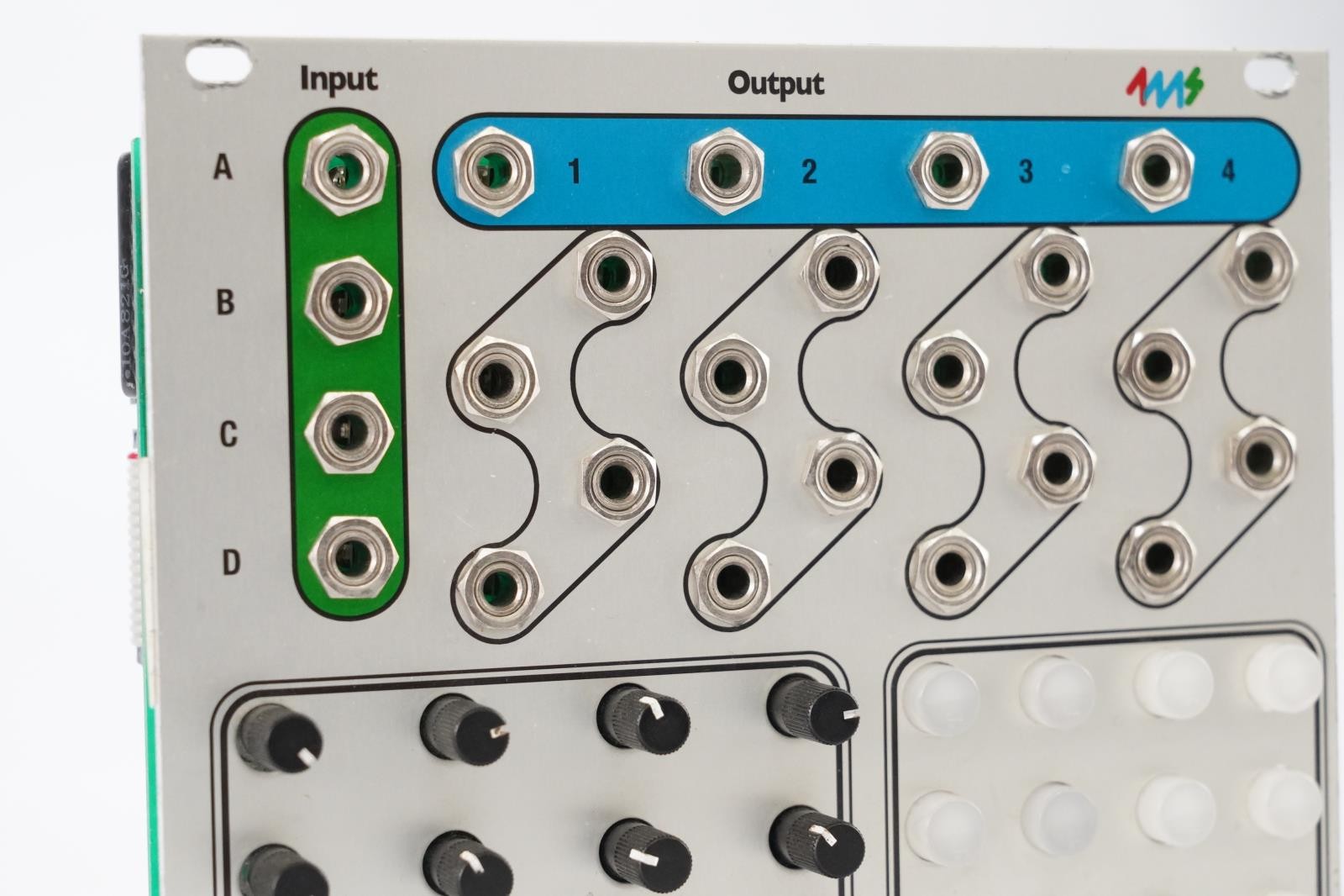 4MS VCA Matrix Eurorack Module w/ CV Patch Cables #52437