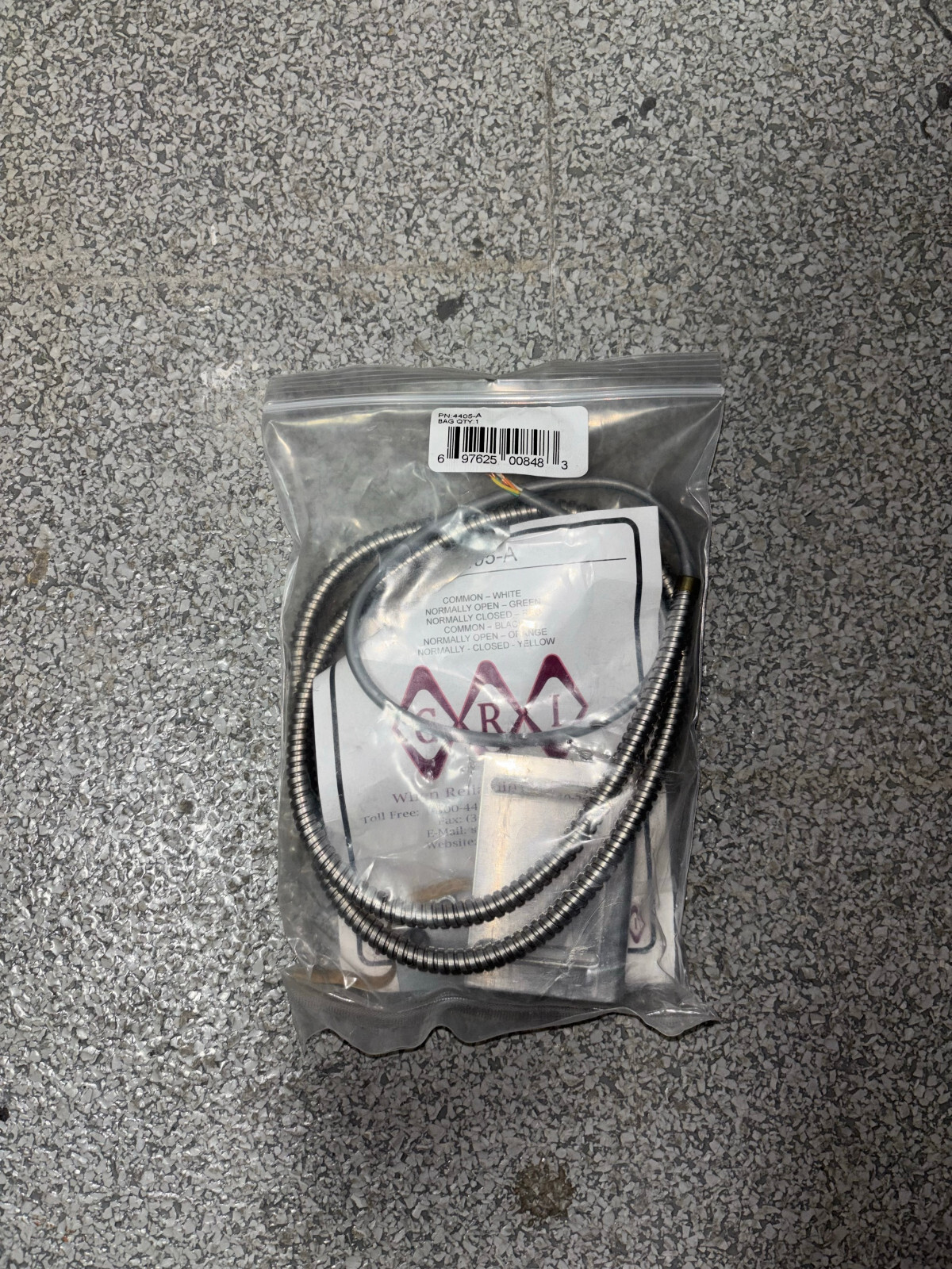 GRI 4405-A Industrial Surface Mount Switch Set, 2-1/2" Standard Gap