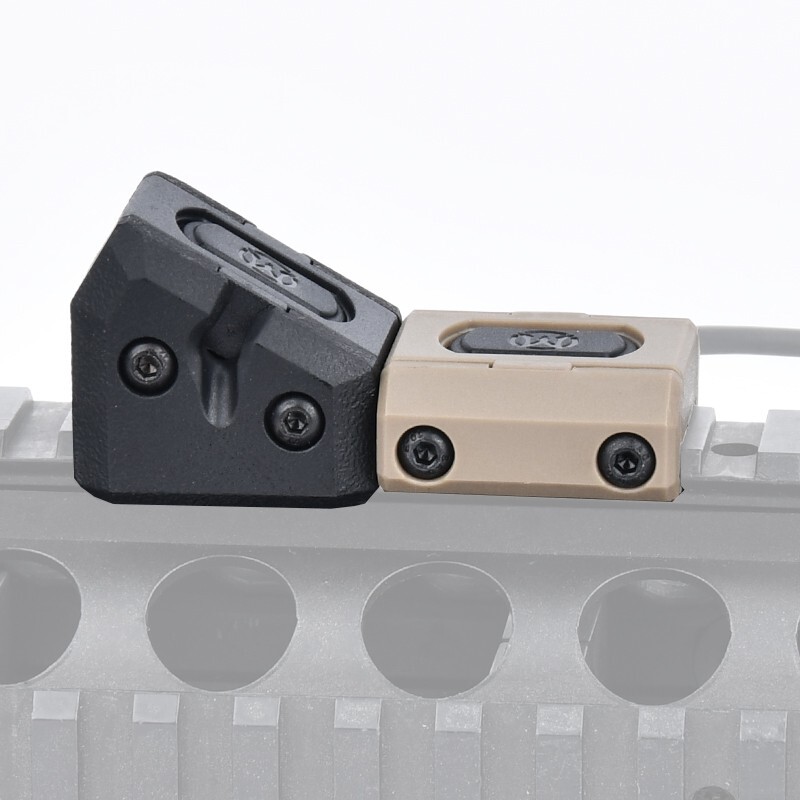 Tactical Light Remote Pressure Switch Button For SF Hunt Light PEQ15 NGAL Laser