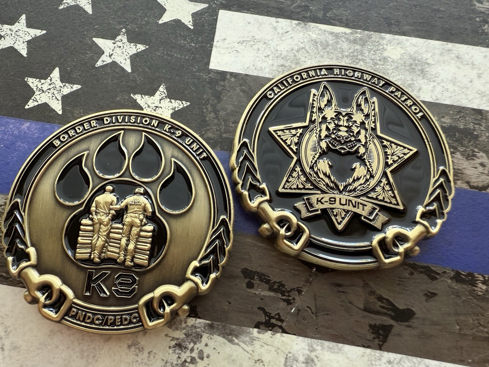 K9 Challenge Coin (Border Division)