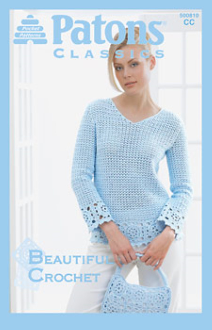 Beautiful Crochet Patons Pattern Book 500810