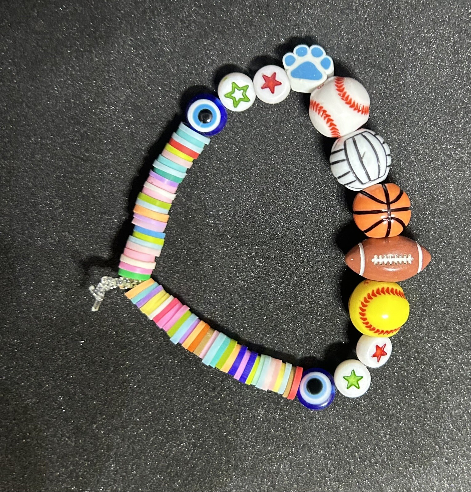 Sport Mixed Heishi Bracelet