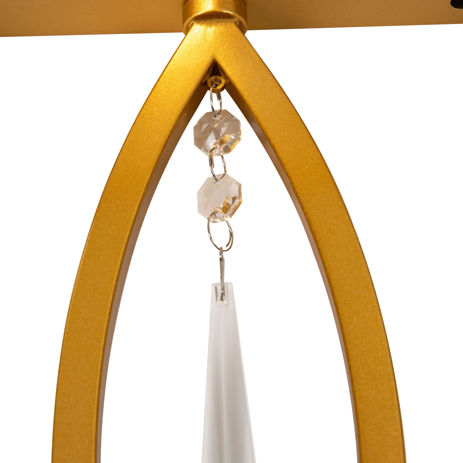 Crystal Wall Lamp, Lamp Living Room Bedside Corridor Wall Lamp, Retro Gold, 110V