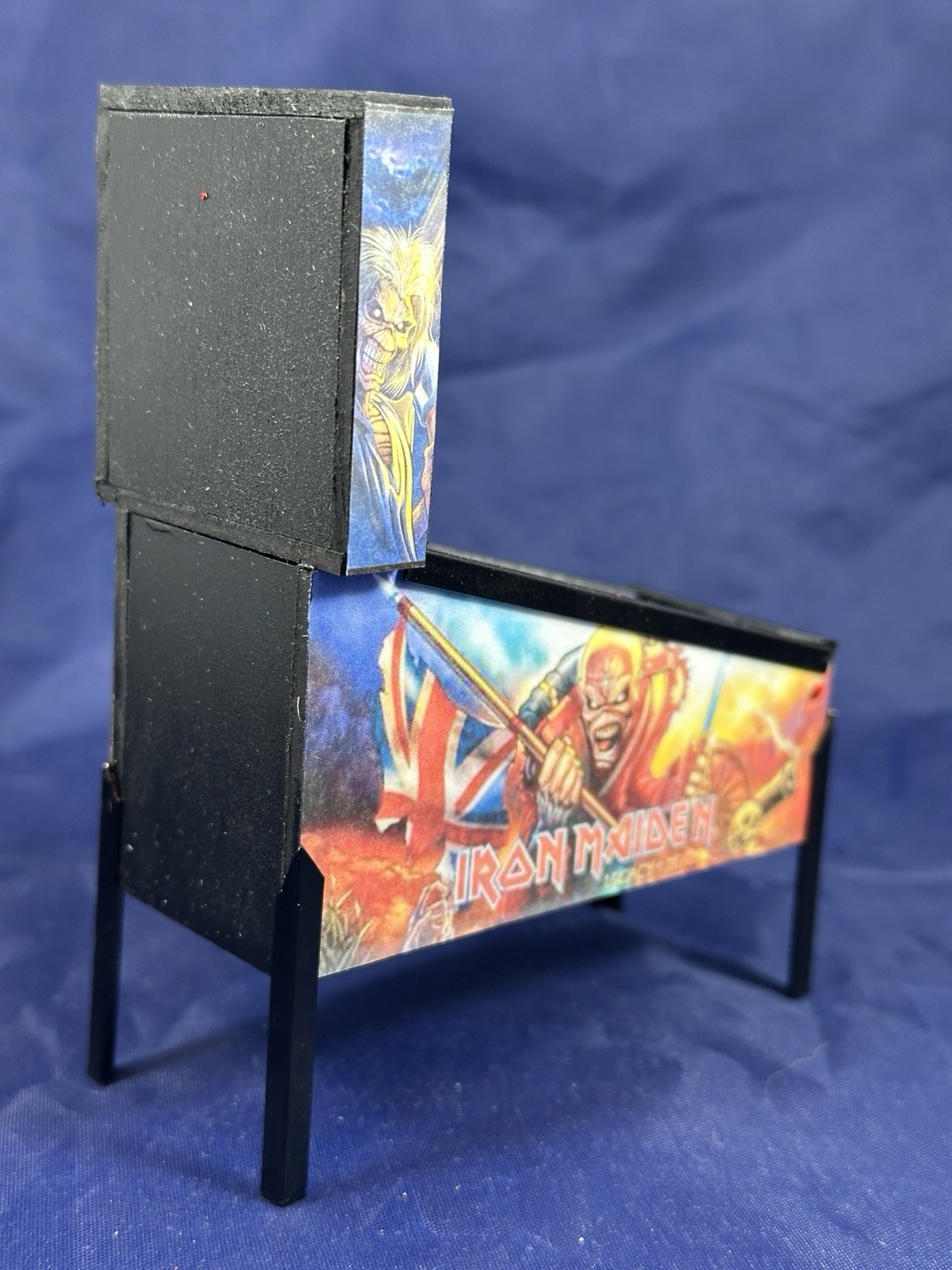 Custom Mini Arcade Machine Model (1:18 Scale): Stern Iron Maiden Pinball