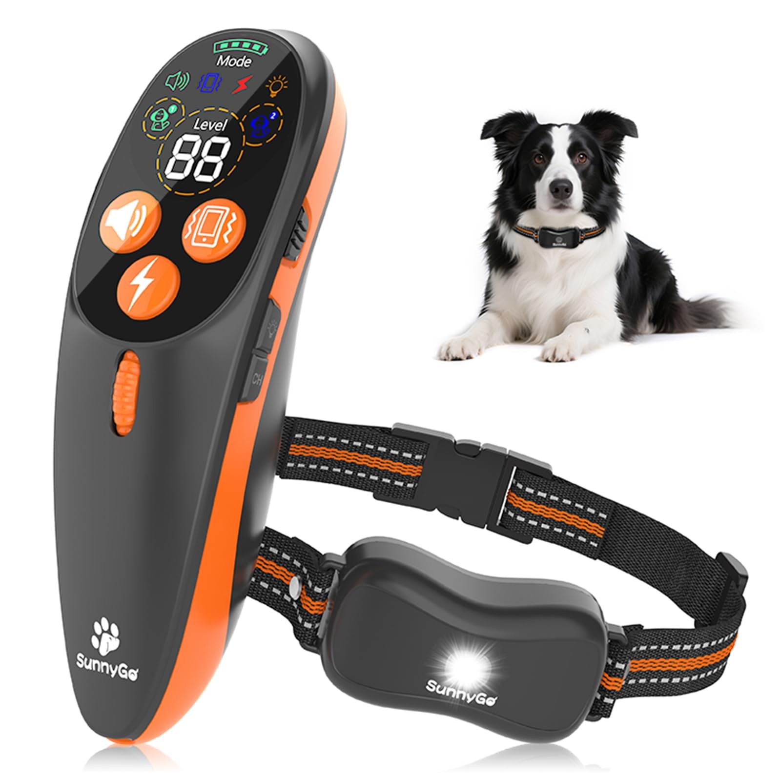 Shock Collar for Dog - 3300FT Dog Shock Collar with Remote, IP67 Waterproof T...