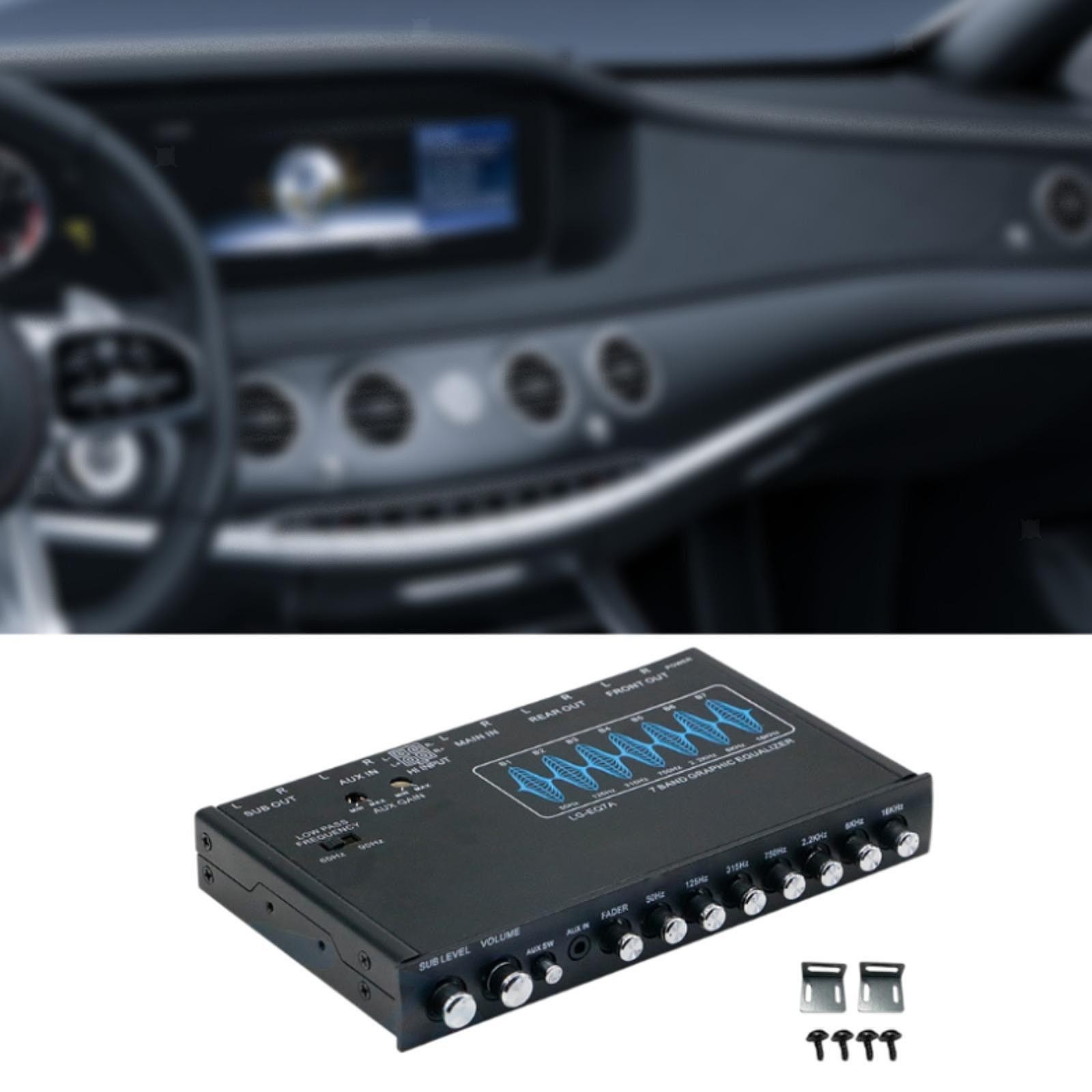 7 Band Car Audio Equalizer DSP Chip Car Equalizer