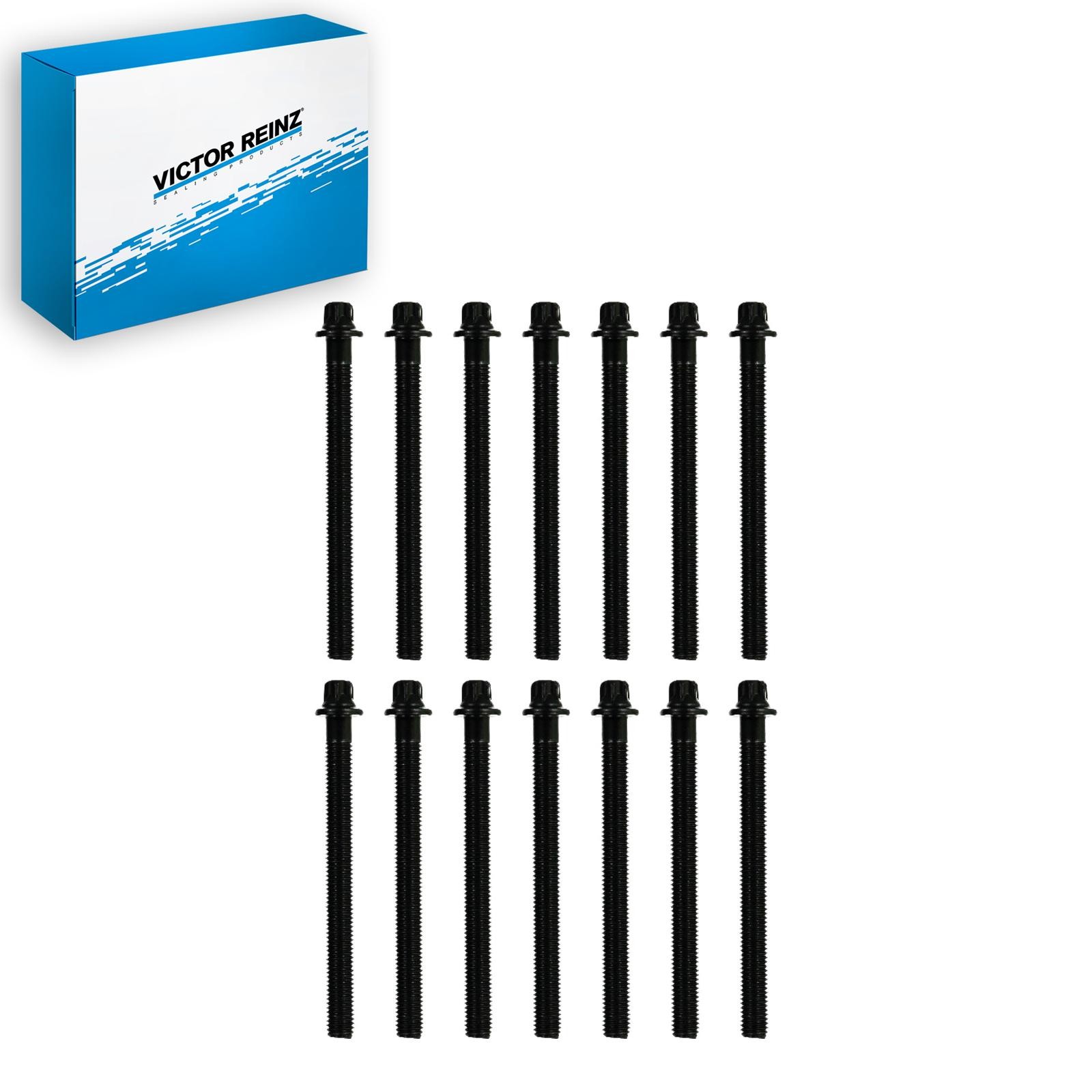 Victor Reinz Engine Cylinder Head Bolt Set For 1993-1997 BMW 850Ci