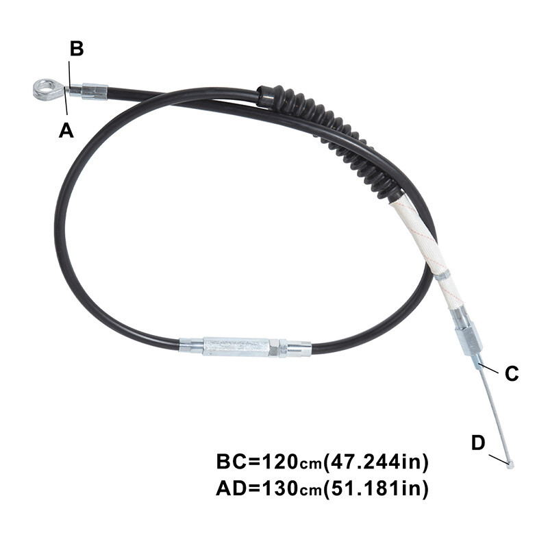 120cm Clutch Cable For Harley Sportster Iron 1200 2002-2014