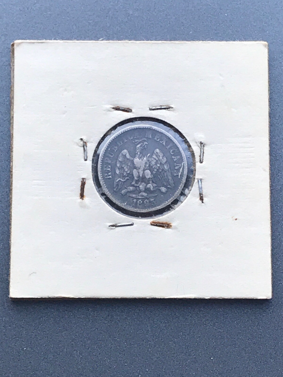 Mexico SECOND REPUBLIC 1893 DO D 10 Centavos