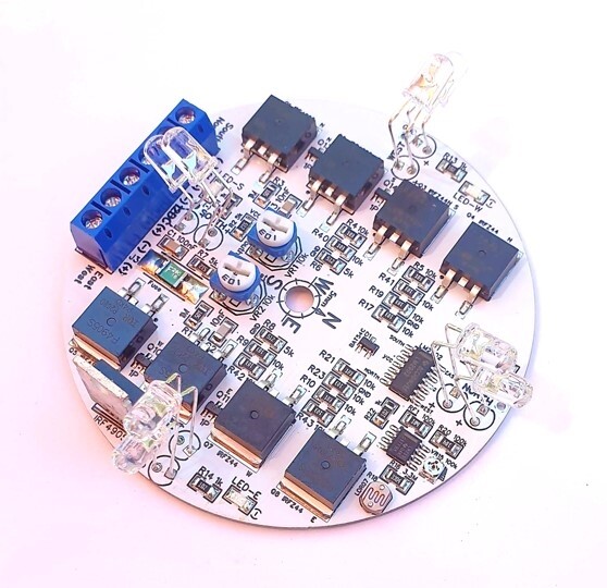 MKIII 12V DIY Dual Axis PV Sun Tracking Controller 10A Relay Module Limit Switch