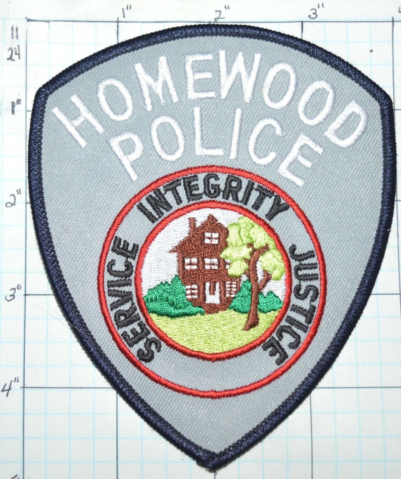 ILLINOIS, HOMEWOOD POLICE DEPT PATCH
