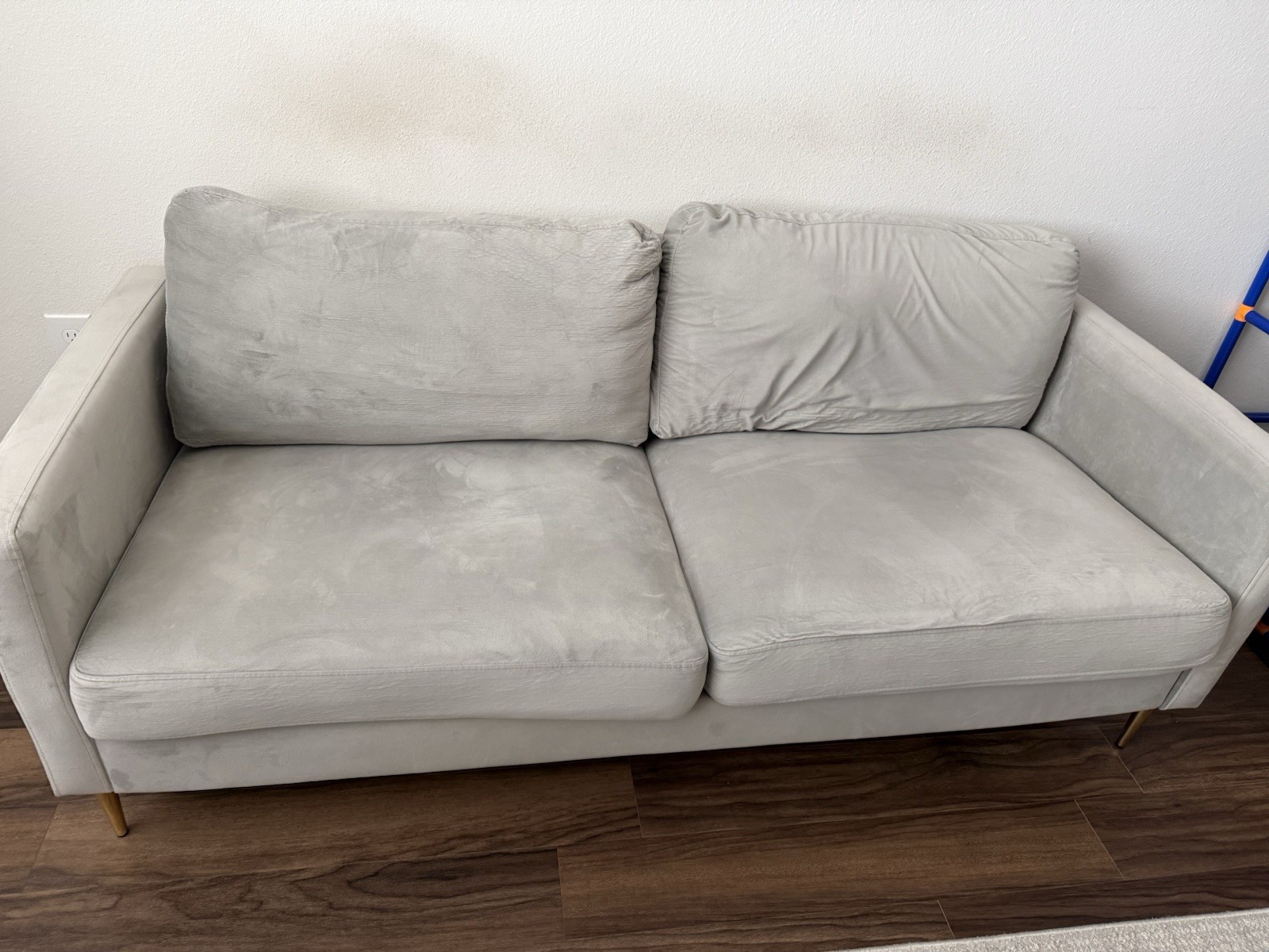 Fairly Used Highland 72” Square arm Sofa
