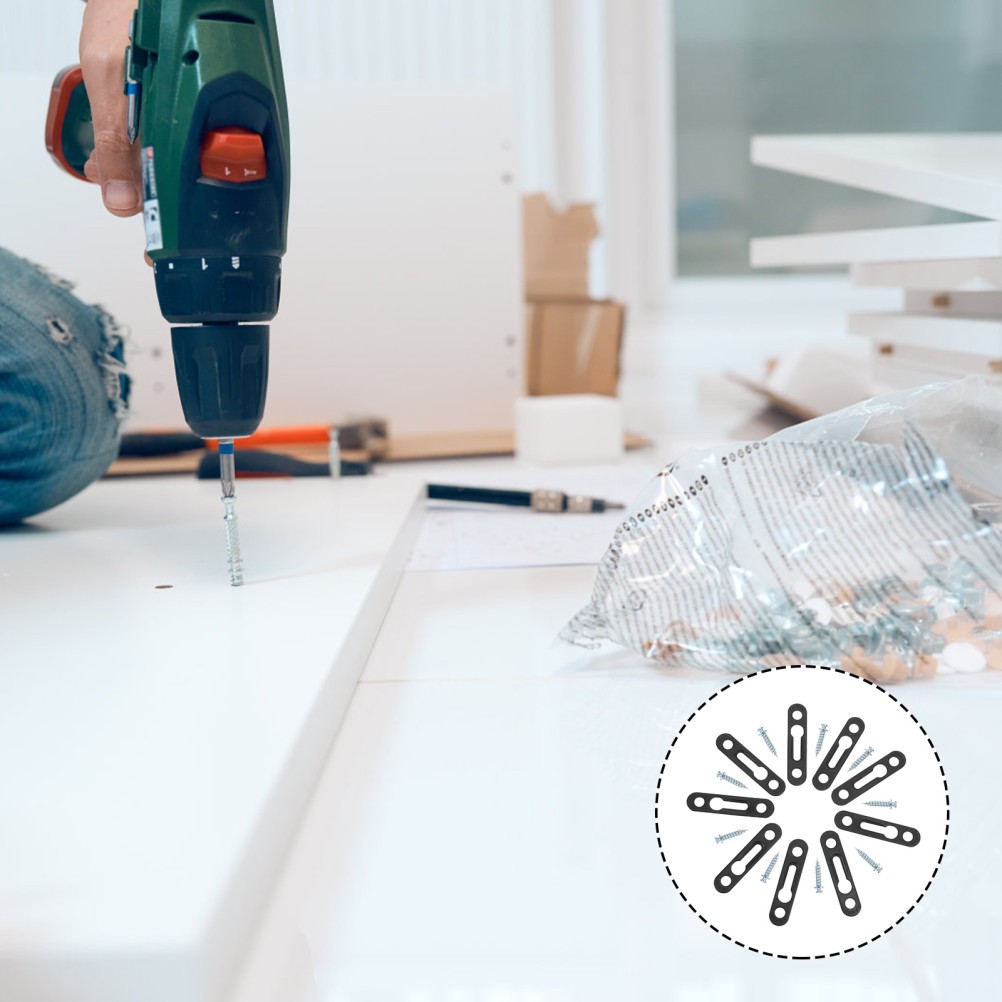 20pcs Invisible Connector Nuts -resistant Furniture Connectors