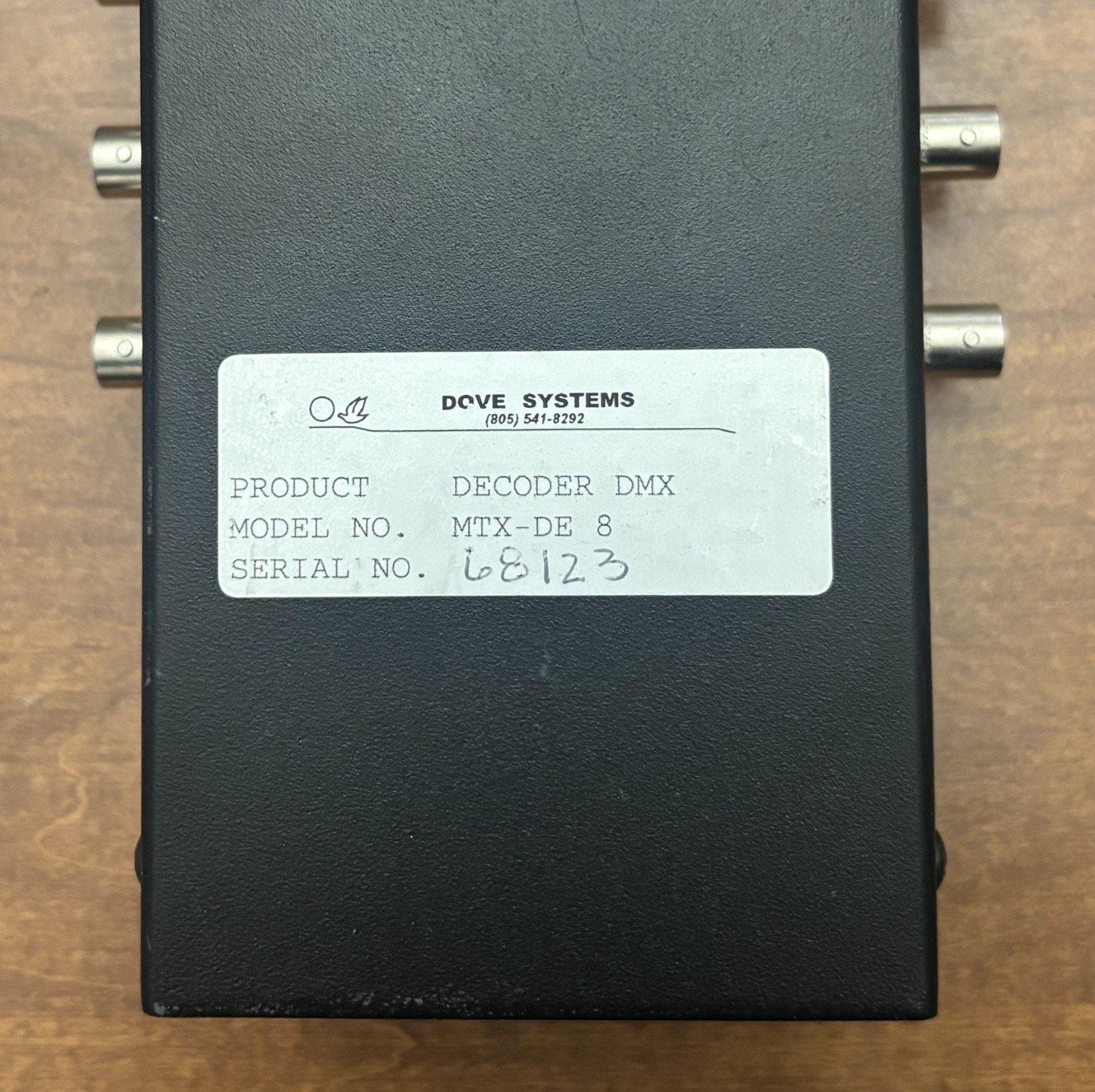 Dove Systems MTX-DE8 8-Channel DMX Decoder DMX to 0-10V Analog Converter