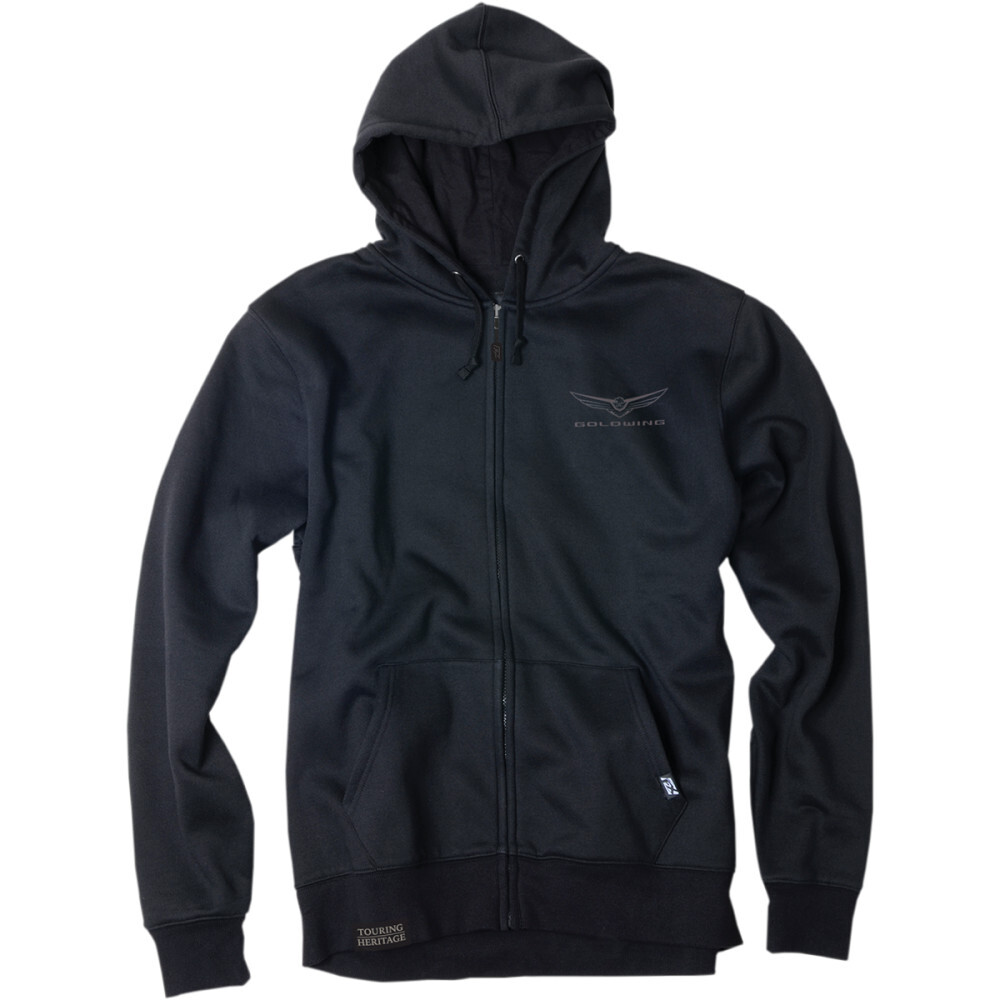 Factory Effex Goldwing Burst Zip Hoodie - Black | Large