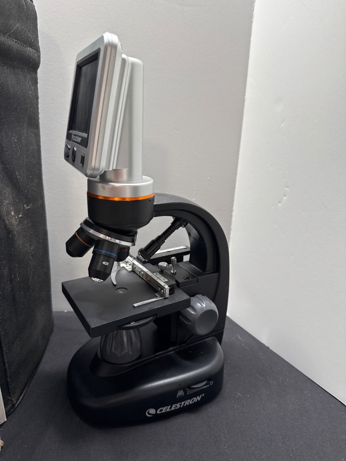 Celestron PARTS LCD Digital Microscope II Model #44341 W/ Slide Prep Kit & Carry