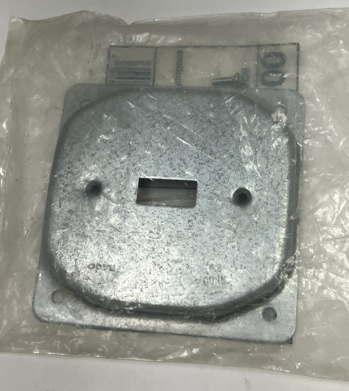NEW RACO HUBBELL 800 4" SQUARE SURFACE COVER FOR 1 TOGGLE SWITCH