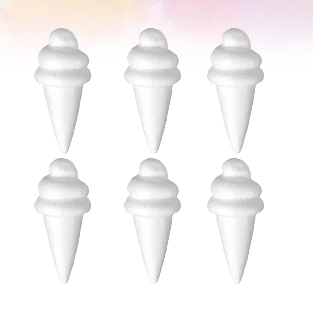 Christmas Tree Ice Cream Christmas Ice Cream Ornaments Polystyrene Shape