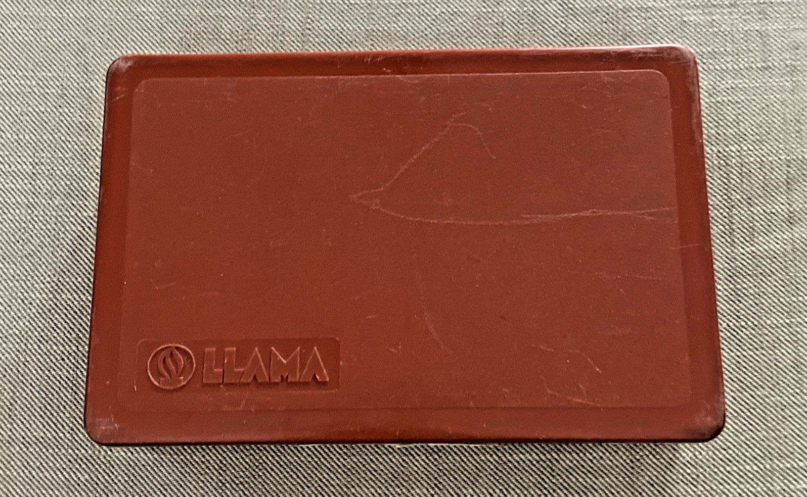 Vintage OEM LLAMA Model 1X-B 45. CAL. Red, Hard Gun Case