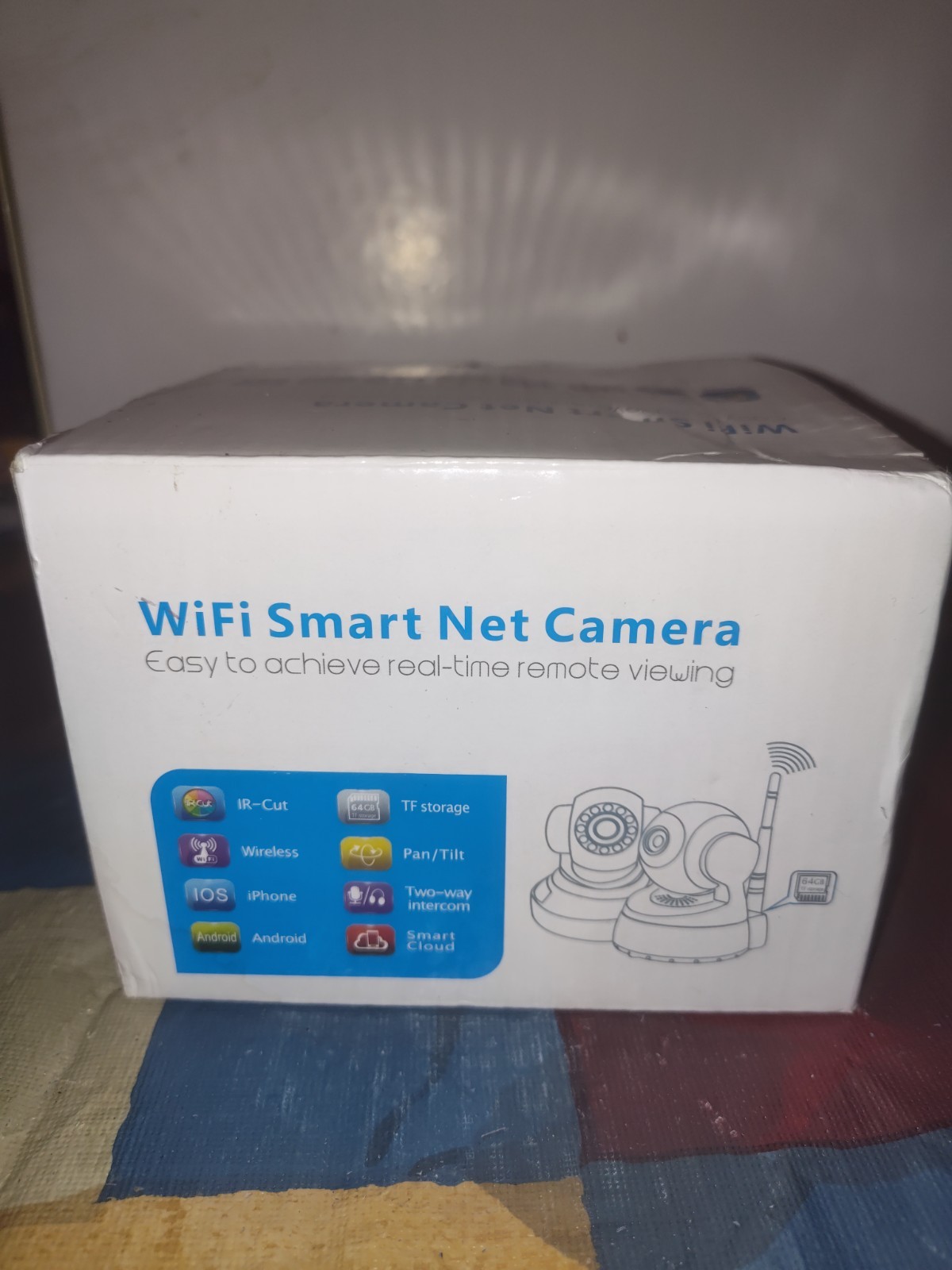 Wifi Smart Net Camera With Remote Viewing