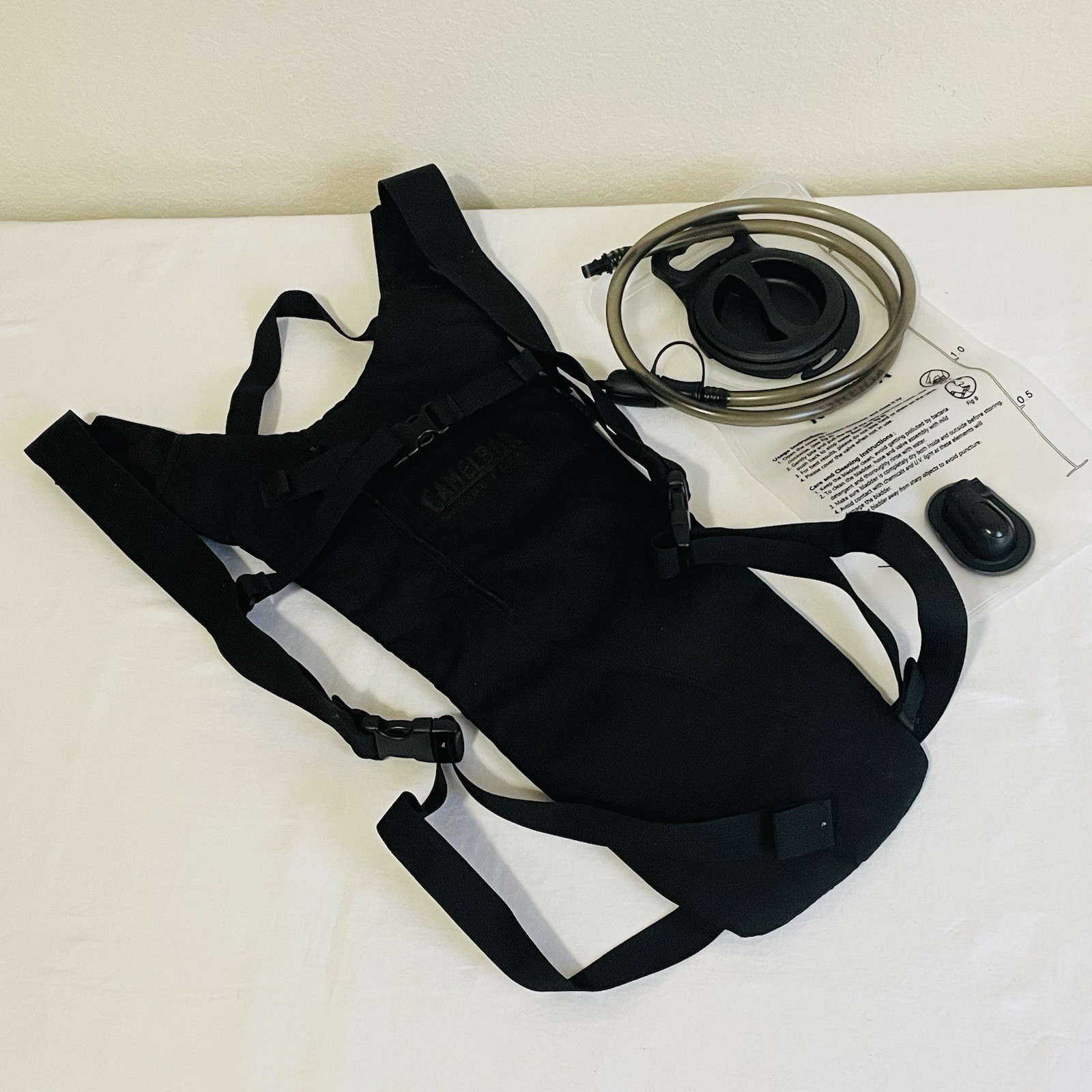 Camelback Maximum Gear Thermobak 2L 70oz Codura Black W/ New Bag And Hose