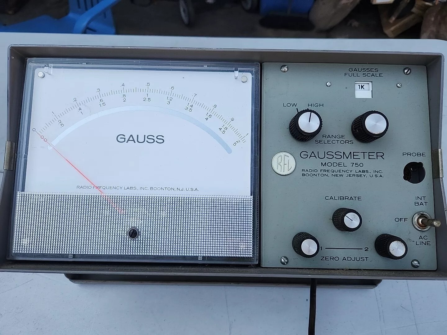 RFL Industries Model 750 Gaussmeter