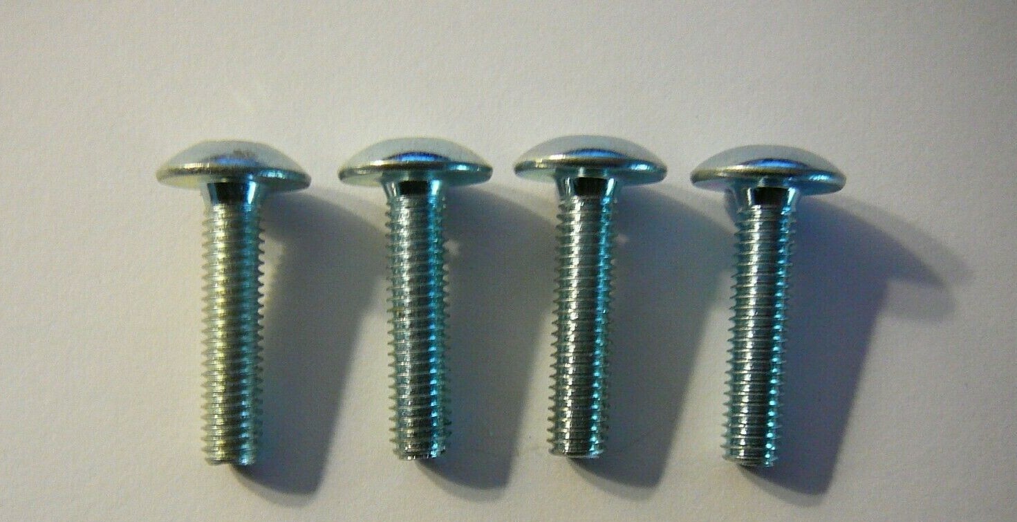 4 IKEA Silver Finish Bolts Screws Part # 100167 / 128708