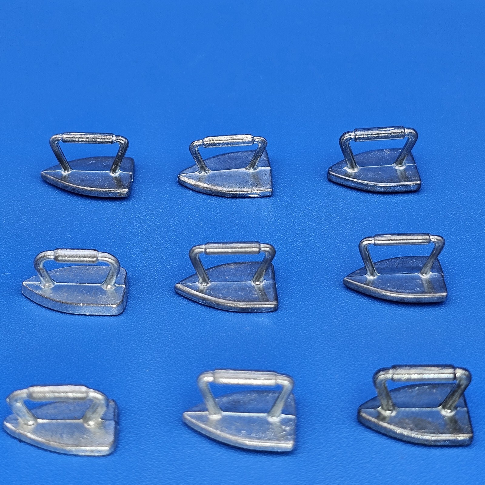 Lot of 10 Monopoly Iron Tokens Standard Basic Movers