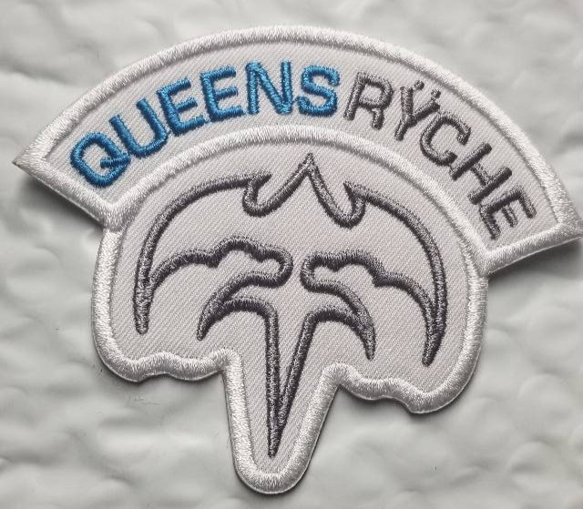 Queensrÿche American progresive metal band embroidered patch approx 3x3.75"