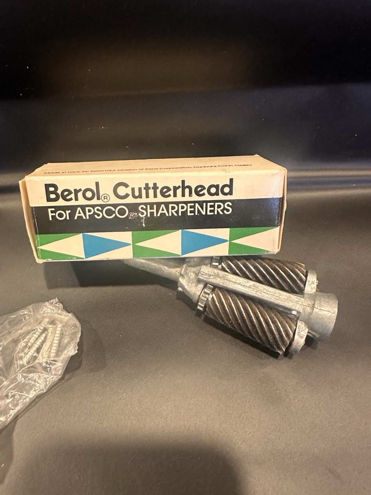Berol Cutterhead fits APSCO Sharpeners Chicago, V-8 & V-10 Type 3A No. AP 3222