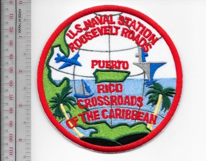 US Navy USN Puerto Rico Roosevelt Roads US Naval Station Crossroads of NO TARIFF