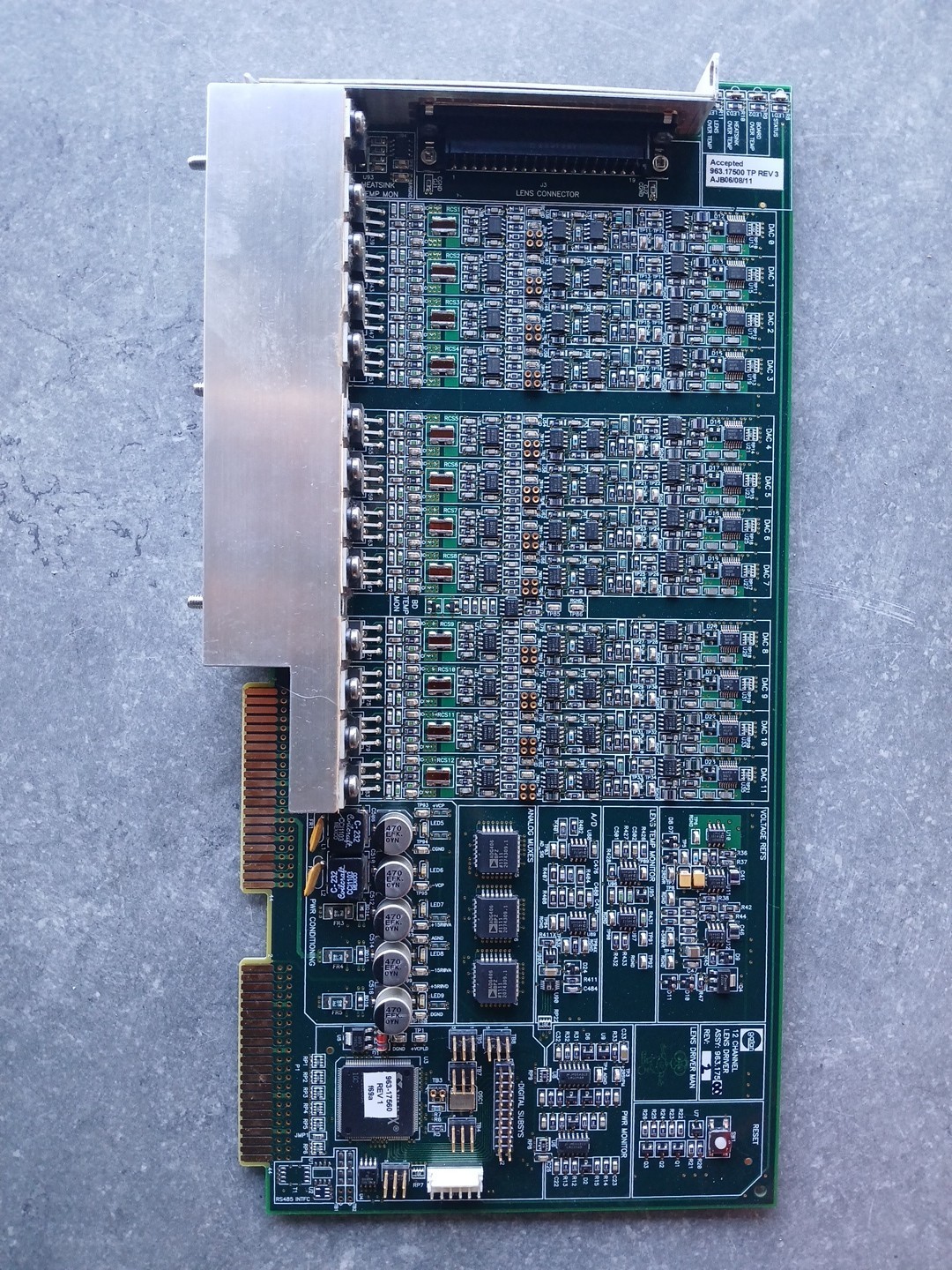 GATAN GIF 963 GIB 12 Channel Lens Driver Assy 963.17500