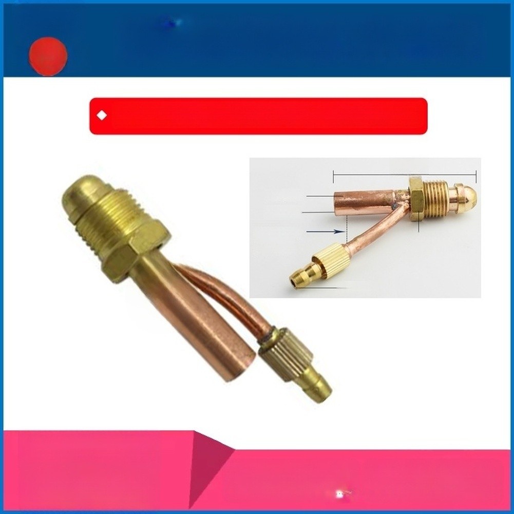 Copper Front Fitting for WP 26 Welding Torch Split Upper End 59mm Long