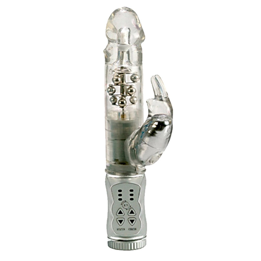 California Exotic Waterproof Jack Rabbit - Clear