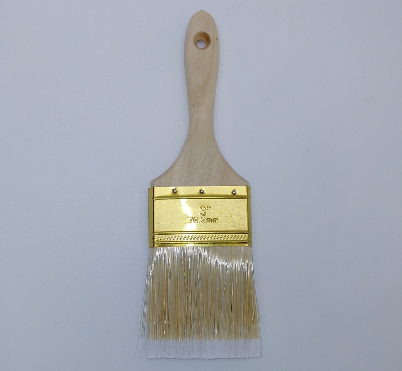 3" Wood Handle Paint Brush All Purpose Flat End
