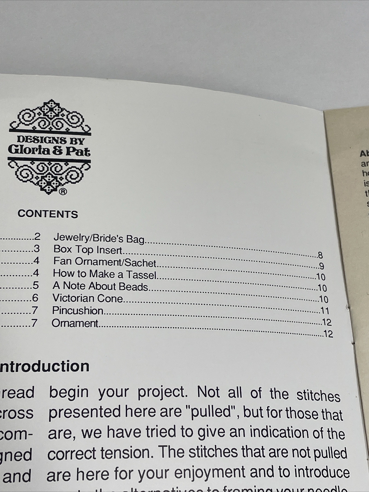 Gloria & Pat A Pulled Thread Lesson for Beginners Pattern