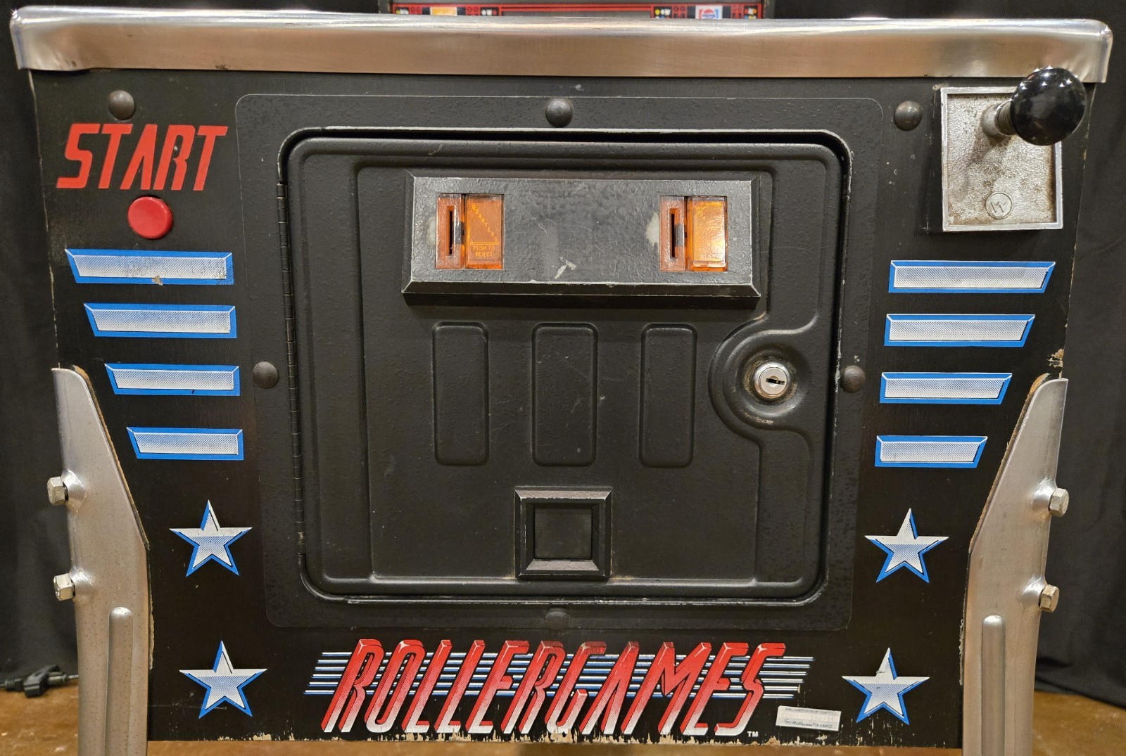Refurbished Rollergames Pinball Machine (Williams) 1990