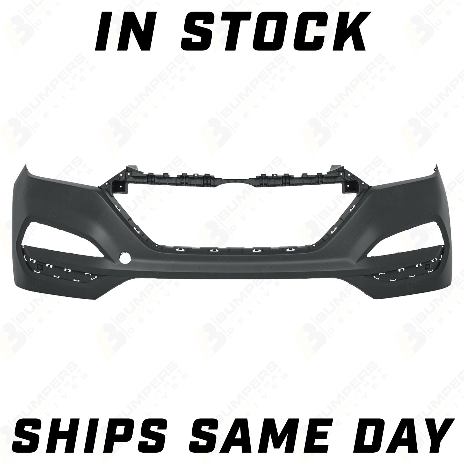 NEW Primered - Front Bumper Cover Fascia for 2016 2017 2018 Hyundai Tuscon 16-18