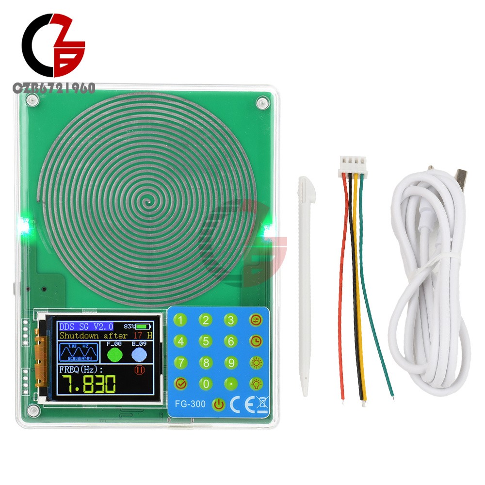 2x Digital Schumann Wave Generator Multiple Waveform Frequency Adjustable 200KHz