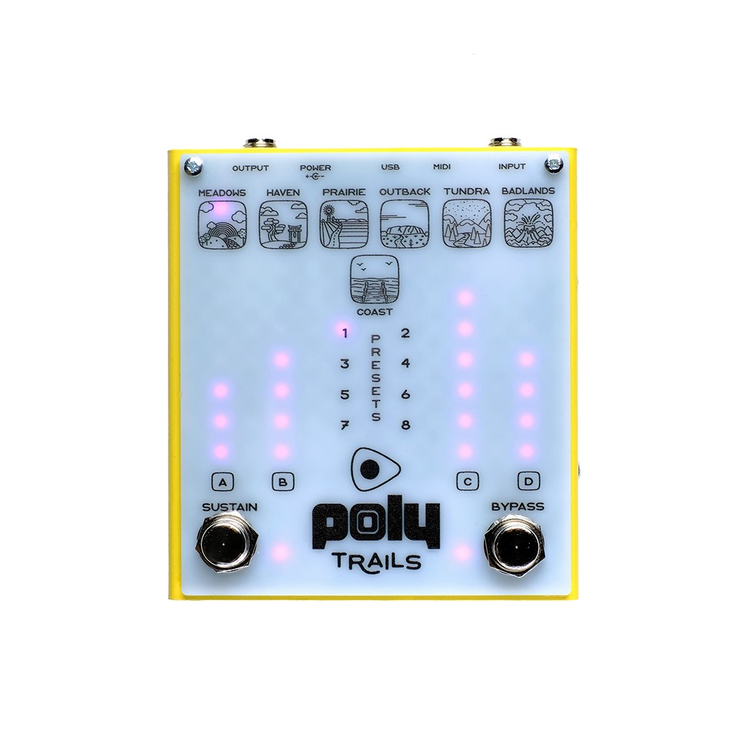 Poly Effects Trails Texture Effect Pedal