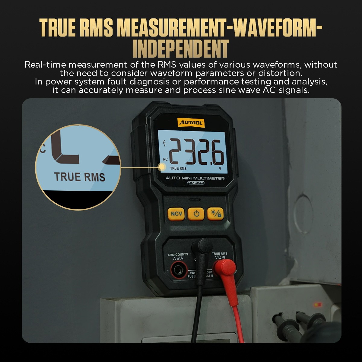 EPB Release Tool Electronic Parking Brake Emergency Reset w/ Digital Multimeter