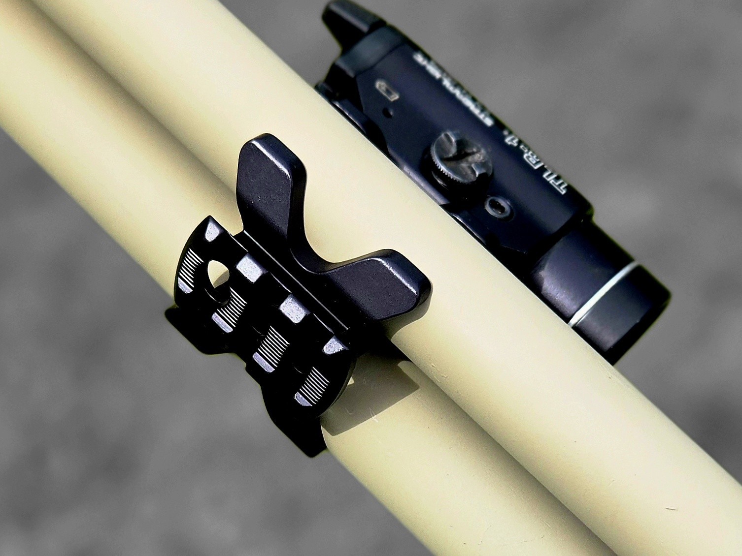 ROC-12 Pro Series Barrel Clamp. Remington 870, 110 picatinny rail magazine mount