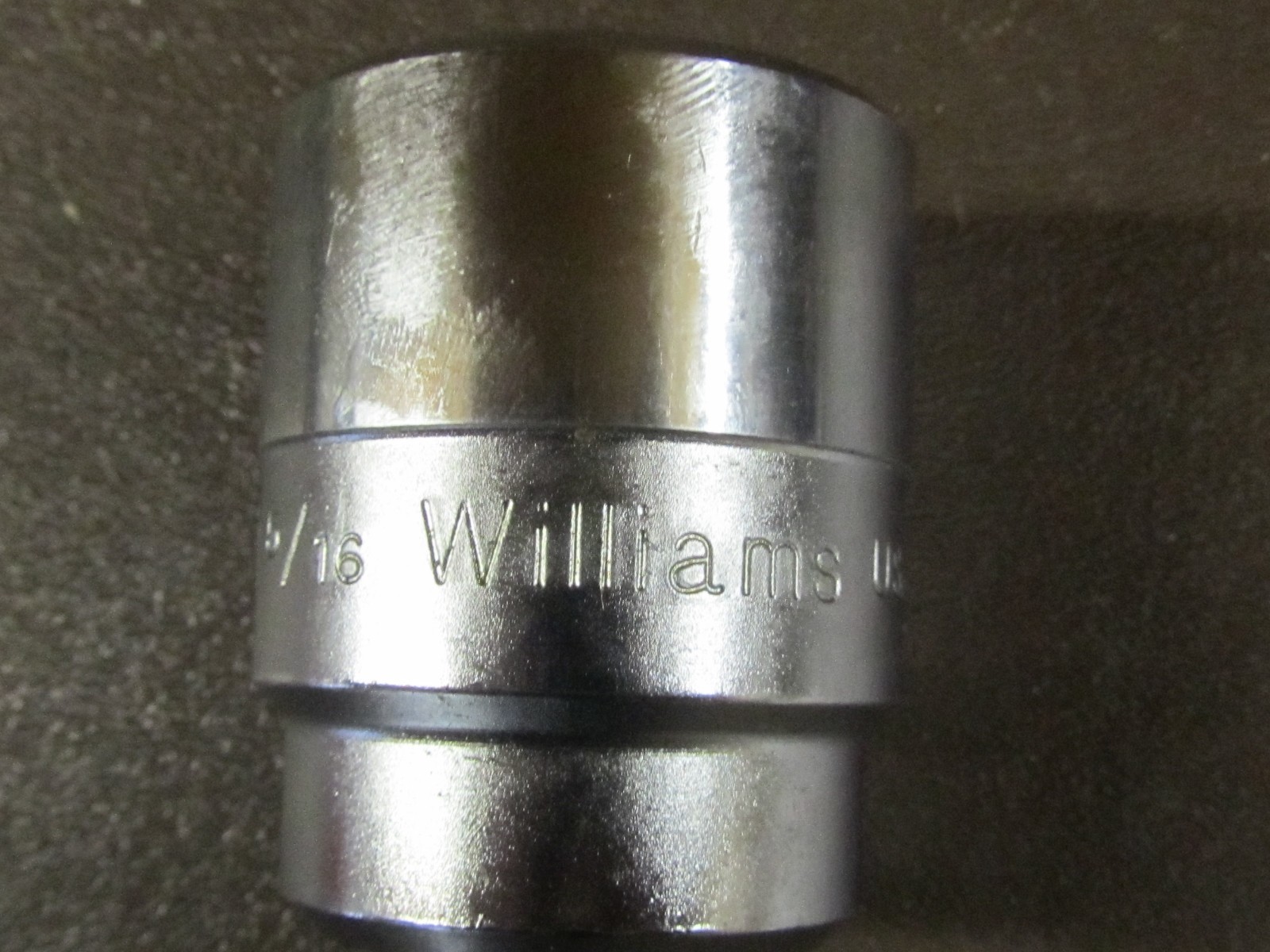 WILLIAMS H-1242 Standard Socket,3/4"D,12Pt,1-5/16"