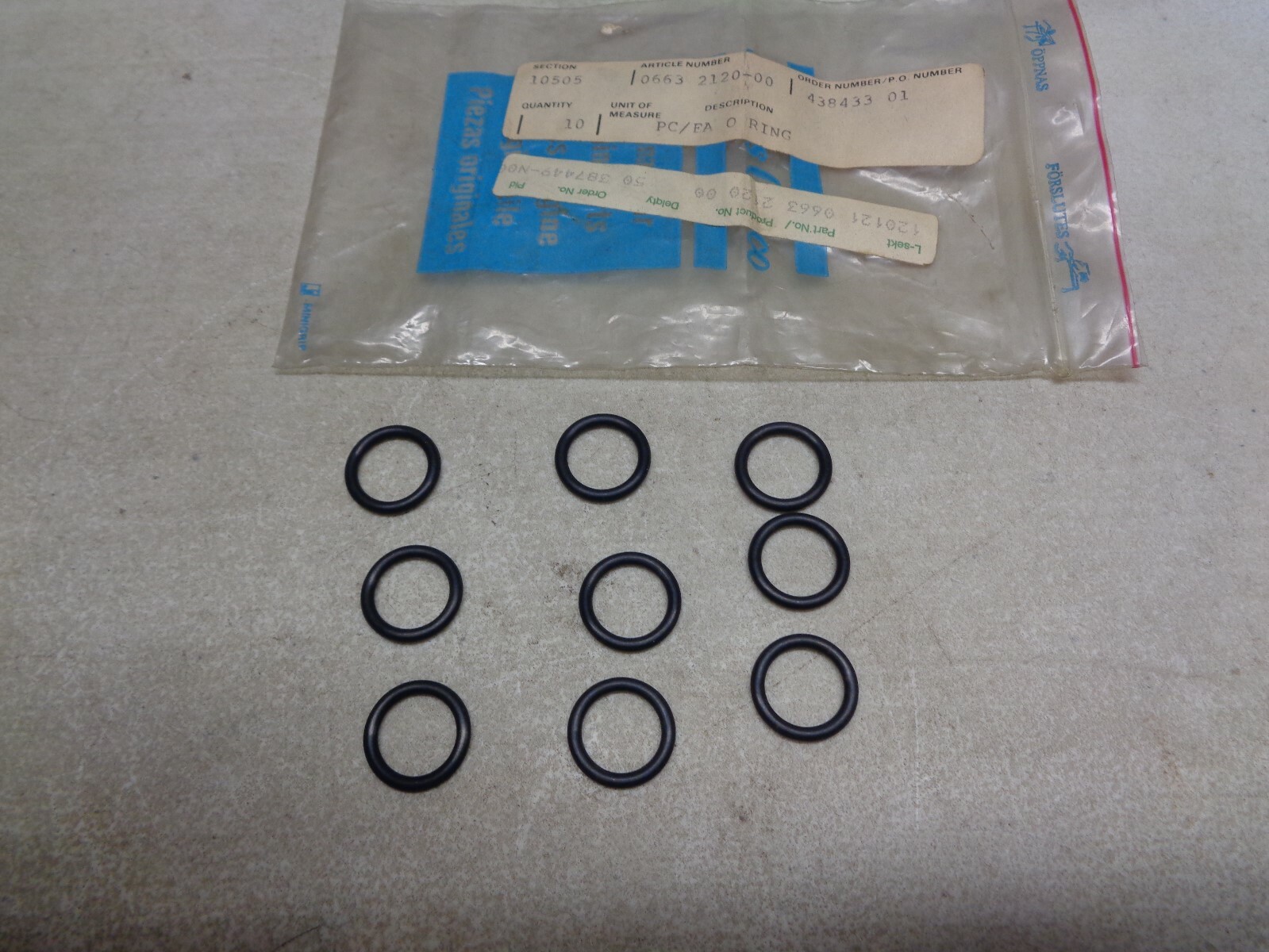 Atlas Copco O-Ring 0663212000