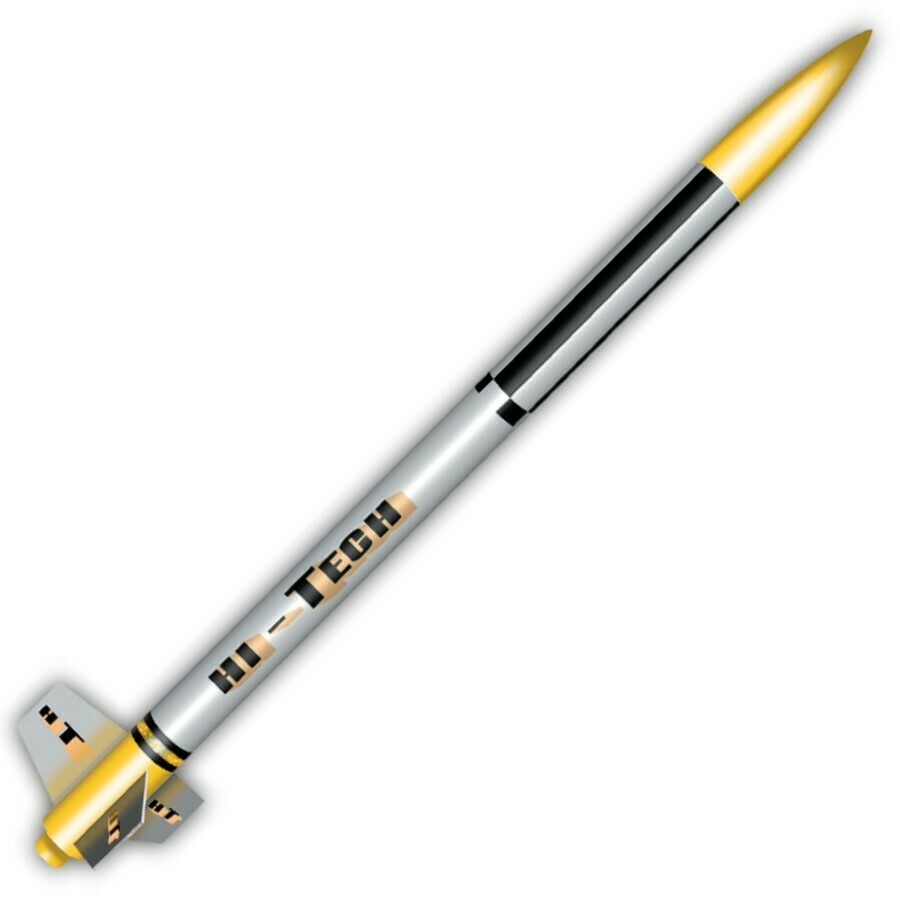 LOC Precision Flying Model Rocket Kit 2.63" Hi-Tech  LOC PK-56