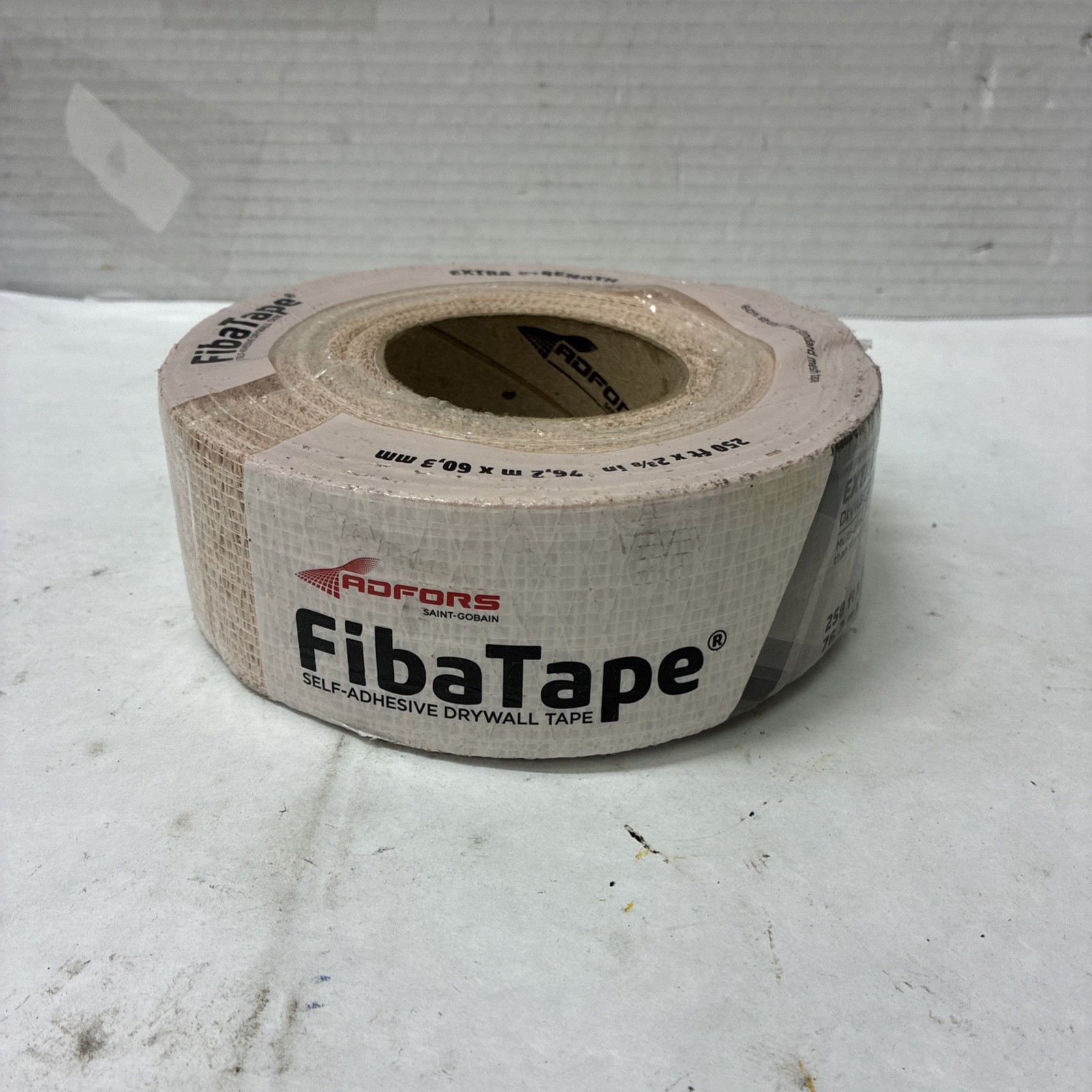 FibaTape Extra-Strength 2-3/8 In. X 250 Ft. Self-Adhesive Mesh Drywall Joint