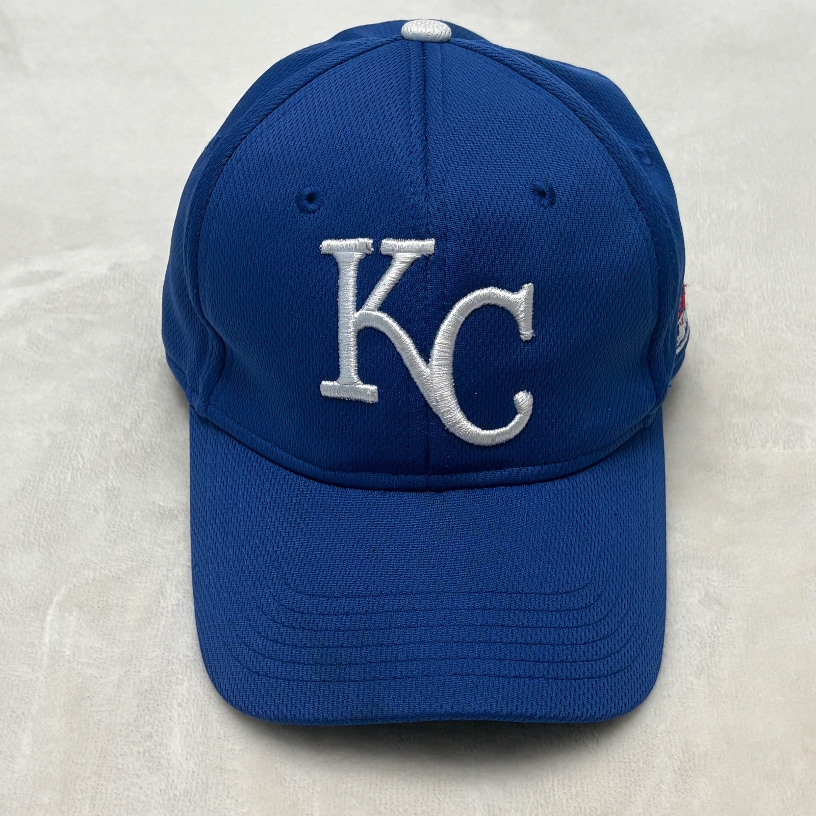 Kansas City Royals Mesh Youth Hat OSFM Blue Team MLB OC Sports Ball Cap