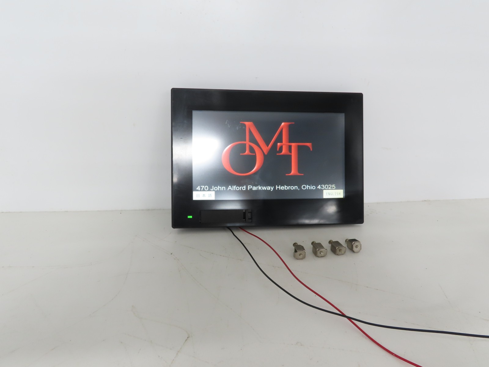 Keyence VT5-W10 10" Wide Screen Touch Panel 1024x600p 24VDC Color TFT LCD